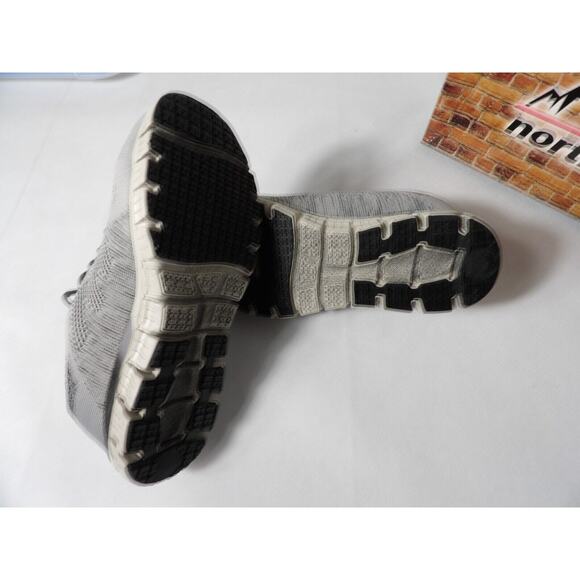 NortiV8 Mens Sz 6 Composite Toe Work Shoe SNIC21 Grey Lightweight Slip Resistant - Picture 6 of 10